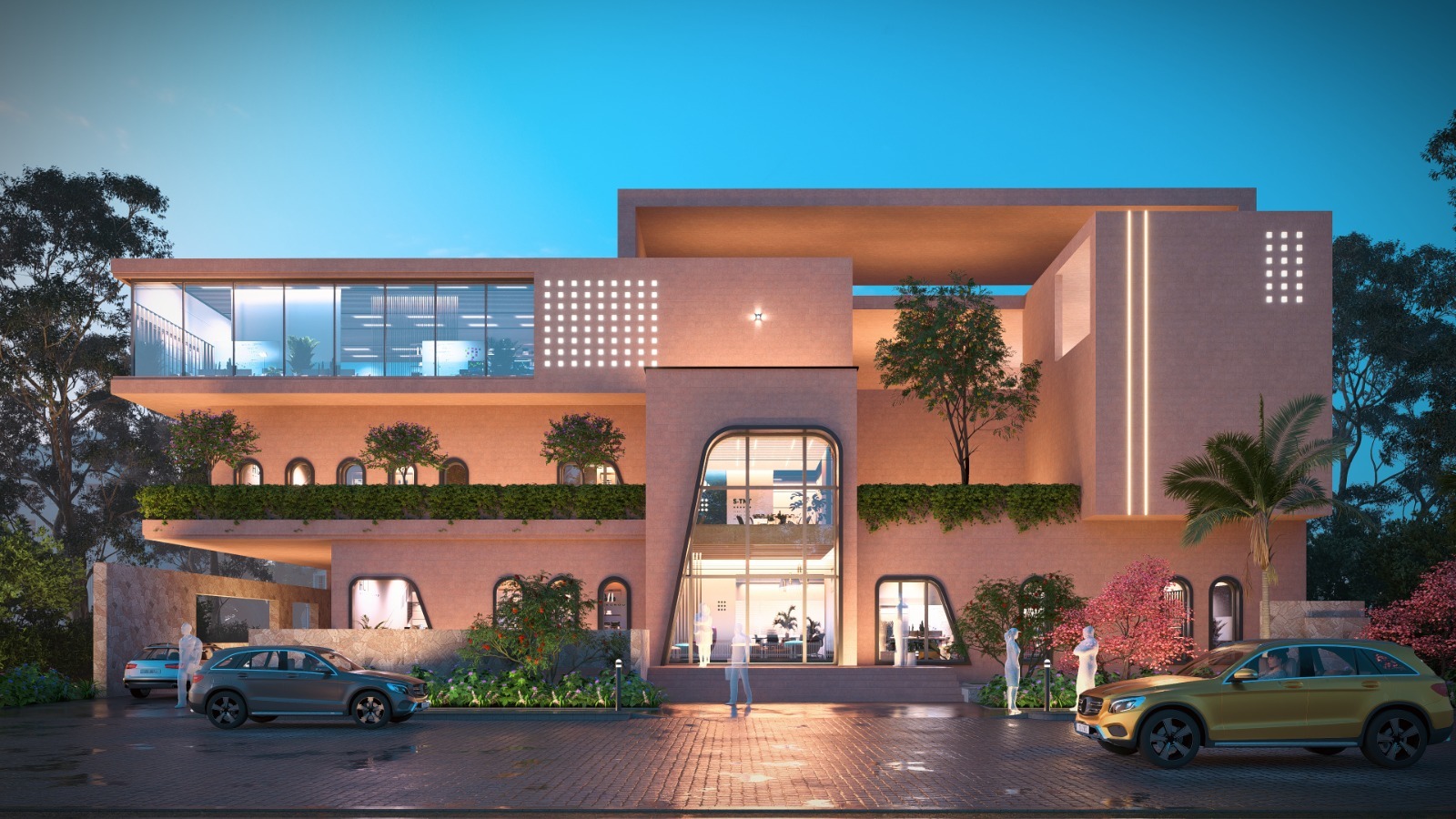 Arcadia Grand premium clubhouse and arrival experience