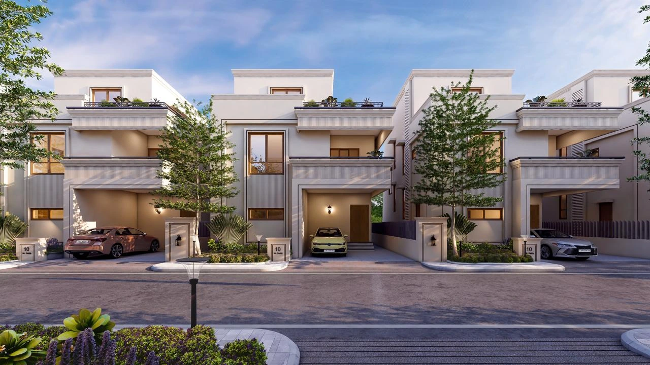 Arcadia Premium villa front elevation
