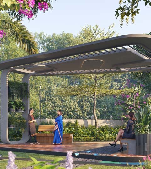 Pergola Seating Garden