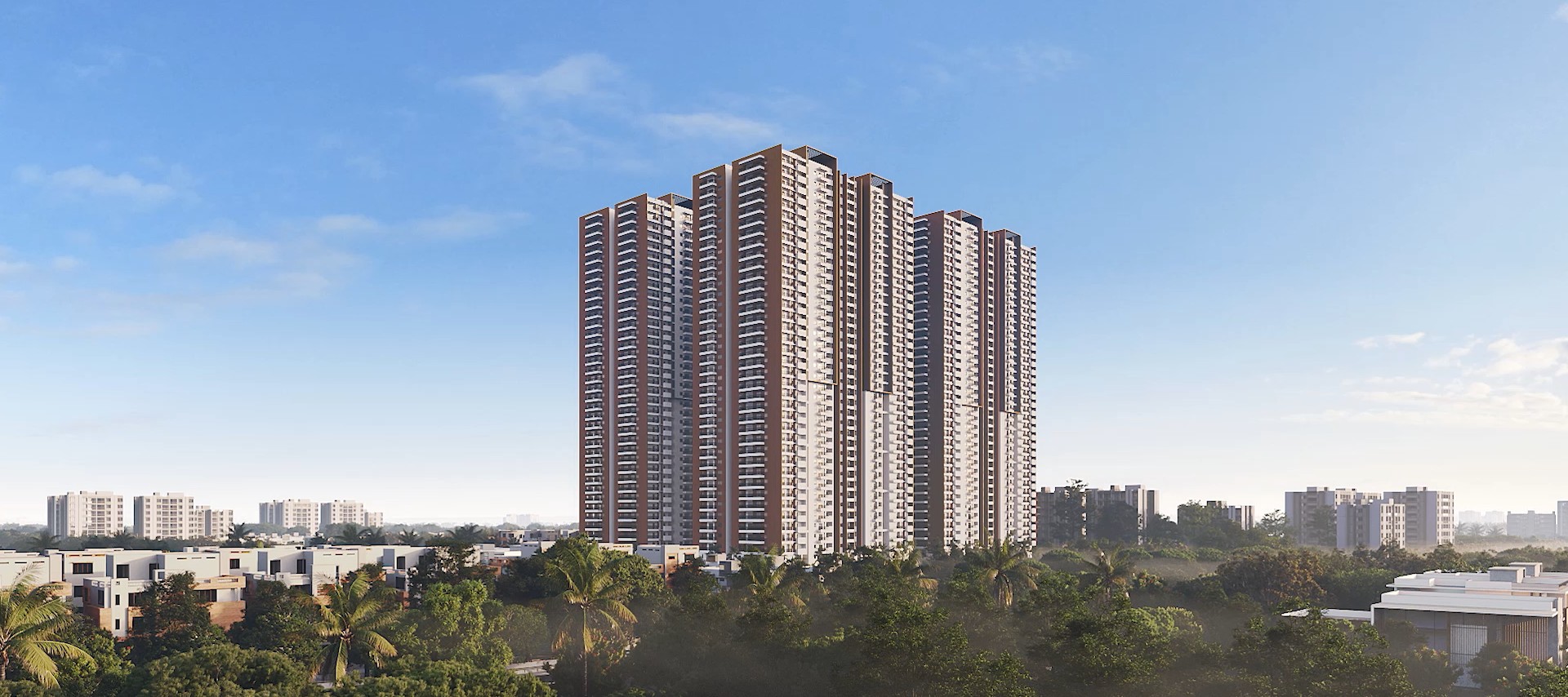 Praneeth Pranav Ixora towers at JNTU, Hydernagar