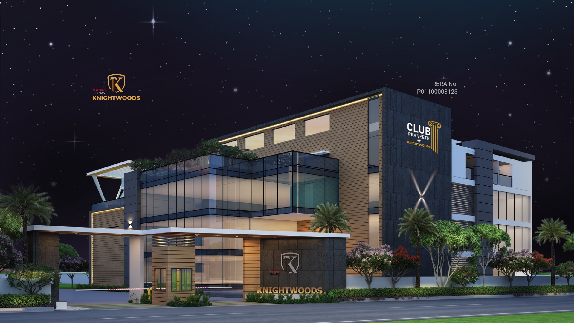 Club Praneeth clubhouse at Knightwoods