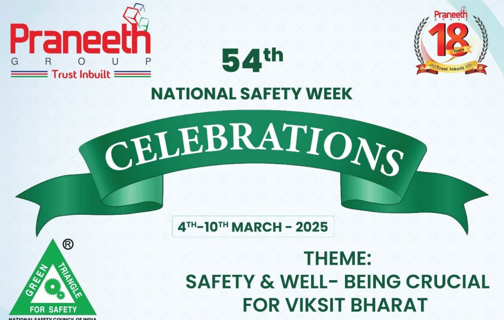 Praneeth Group – National Safety Week