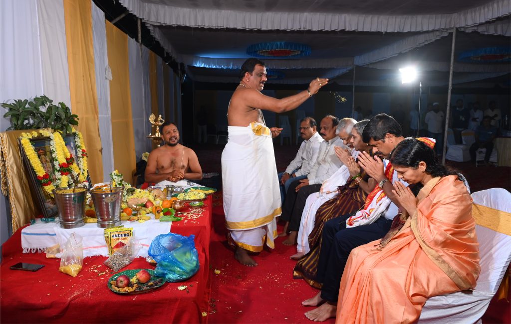 Praneeth Group – Pooja Ceremony
